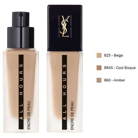 yves saint laurent all hours fondotinta|ysl beauty all hours foundation.